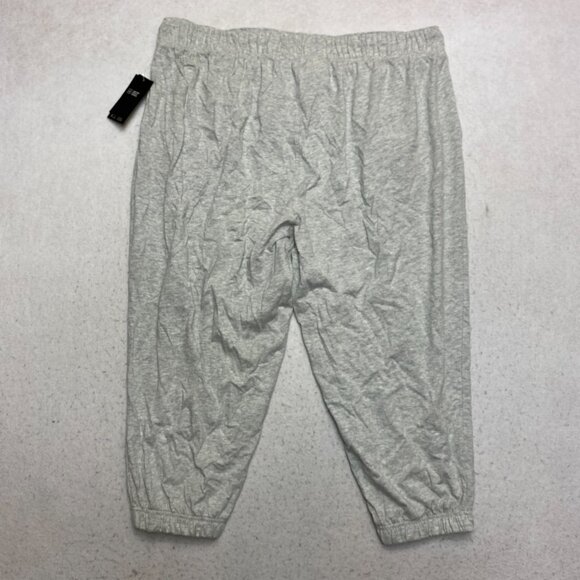 Ideology Jogger Women's 1X Gray Cropped Plus Size Pants $35 NEW - Picture 5 of 6